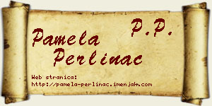 Pamela Perlinac vizit kartica